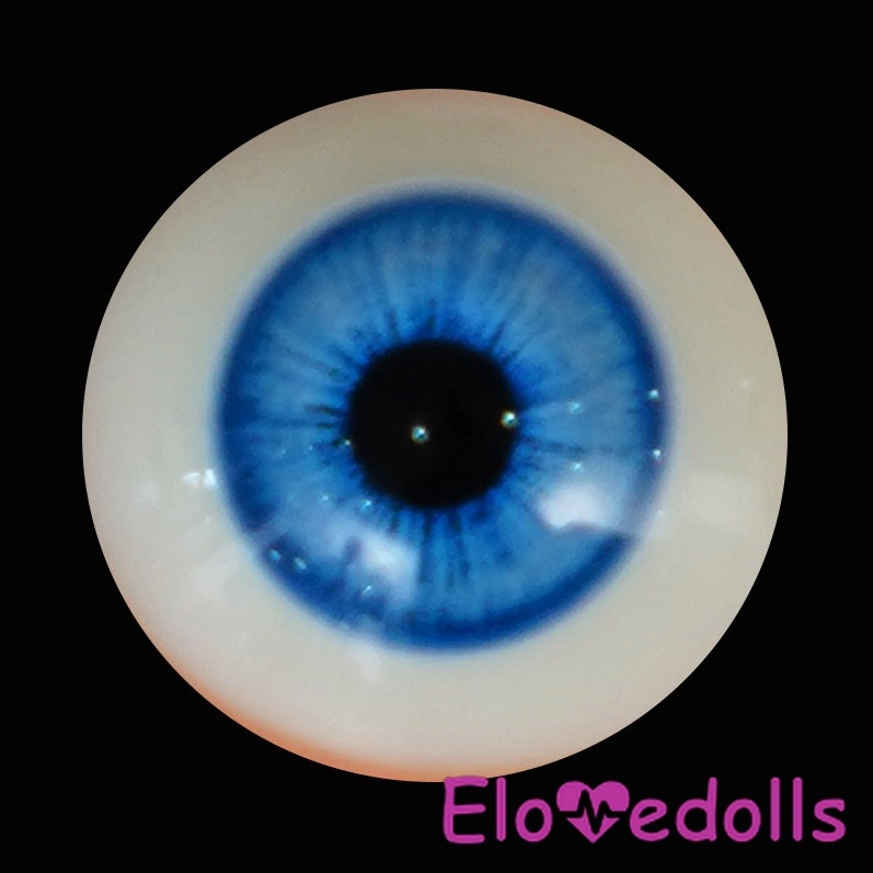 sky blue realistic glass eye color